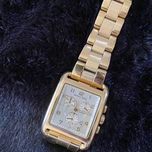 Michael Kora Ladies Gold Watch